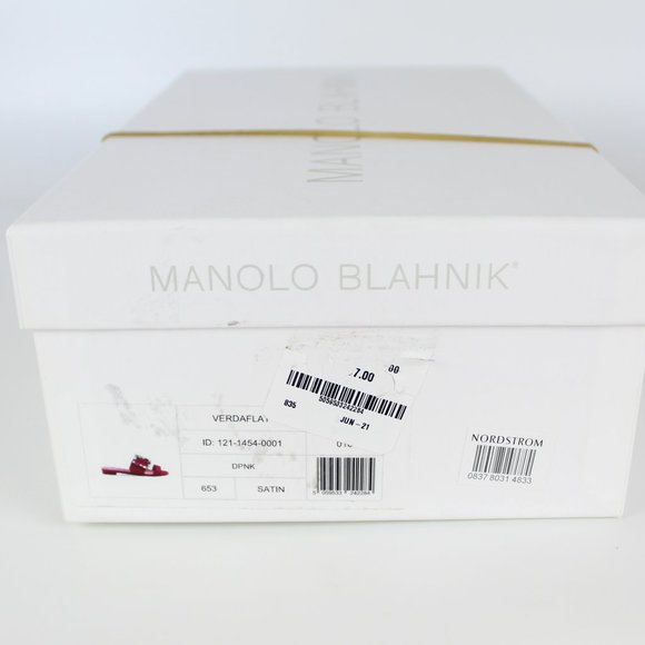 NEW MANOLO BLAHNIK Crystal Buckle Sandals- Evening, Wedding, Cocktail, Party - Picture 12 of 12